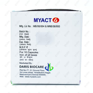 Myact 4 Tablet 10's