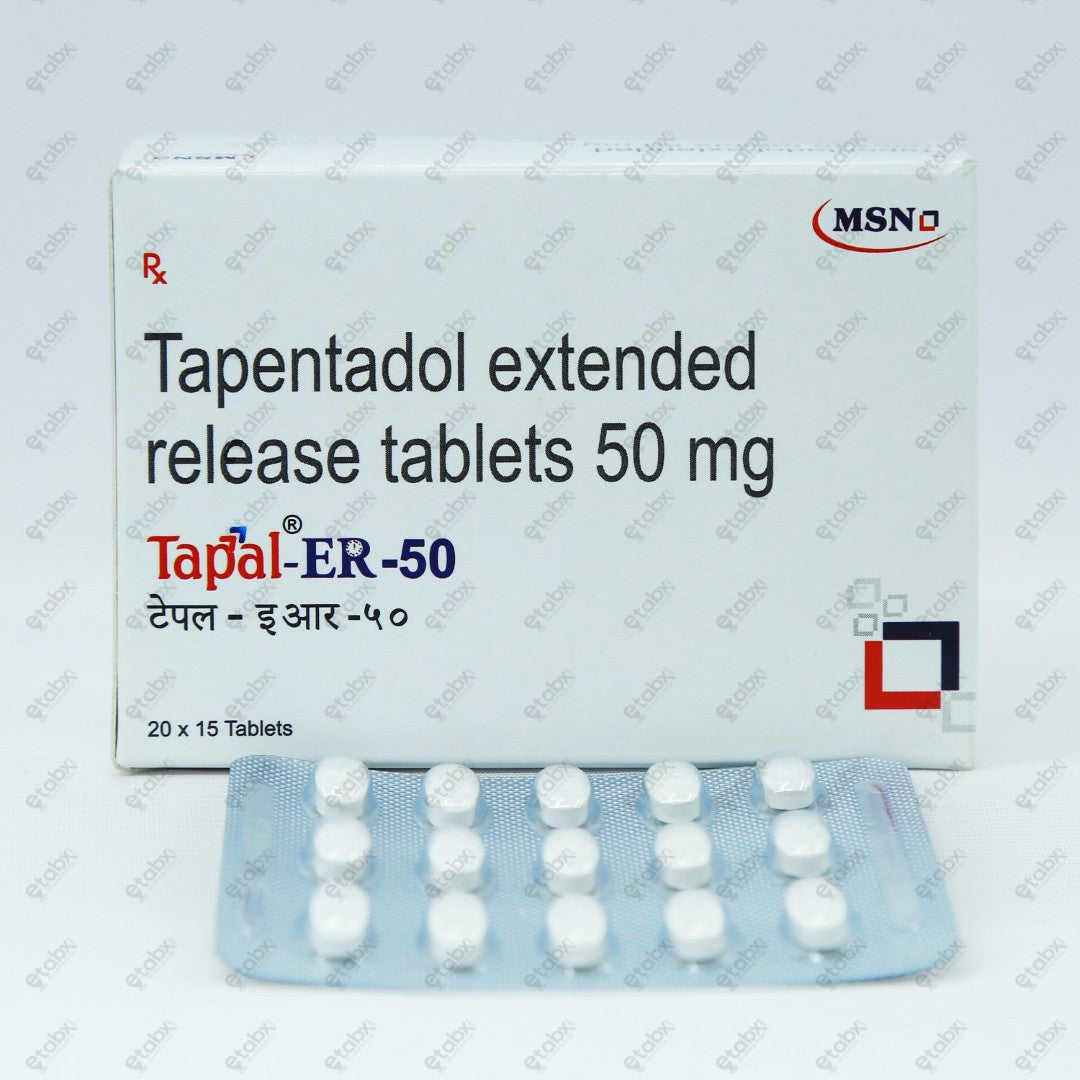 Tapal ER 50mg Tablet 15's
