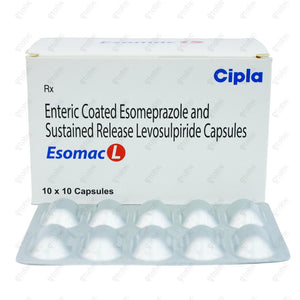 Esomac L Capsules 10's
