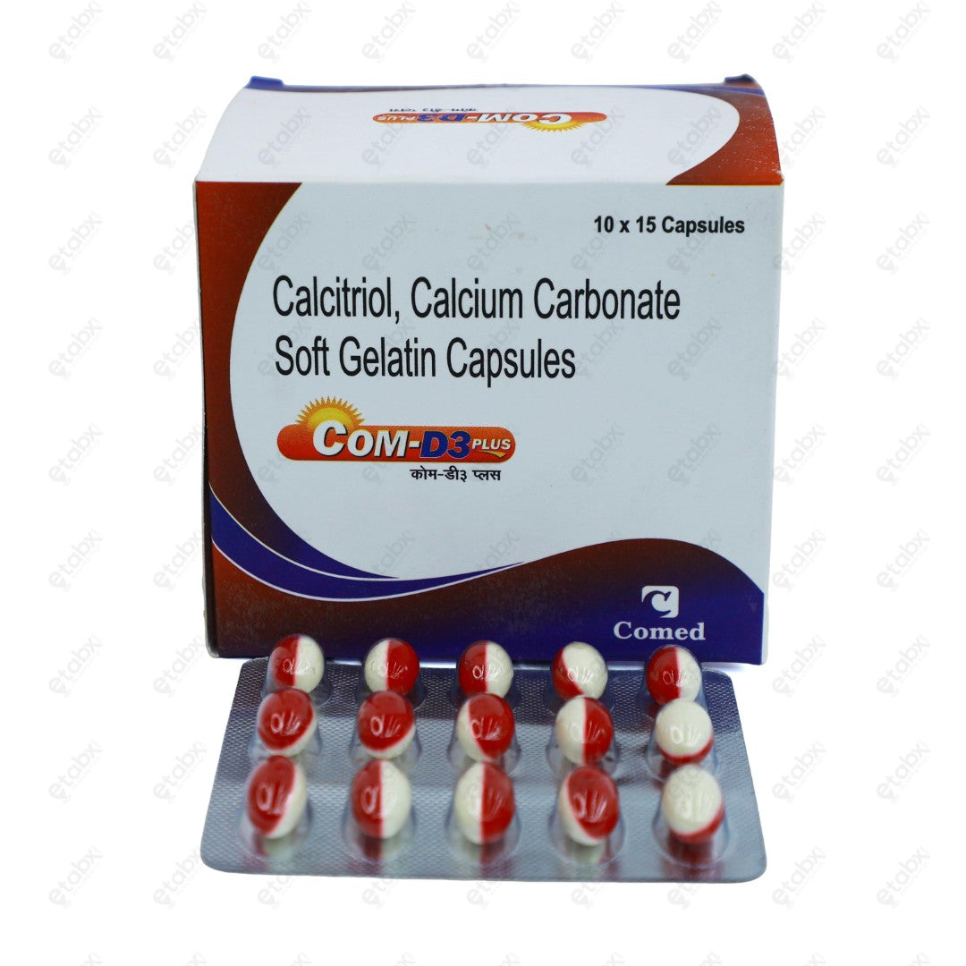 COM D3 Plus Capsules 15's