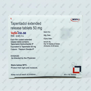 Tapal ER 50mg Tablet 15's