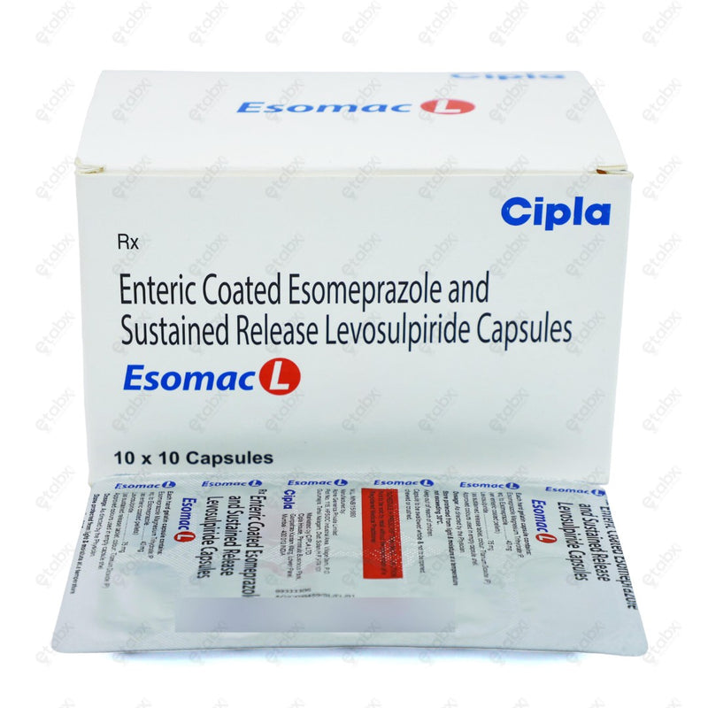 Esomac L Capsules 10's