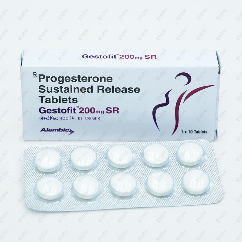 GESTOFIT 200MG SR Capsules 10's