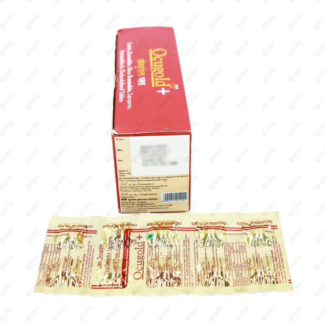 Ocugold Plus Tablet 10's