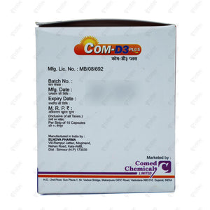 COM D3 Plus Capsules 15's
