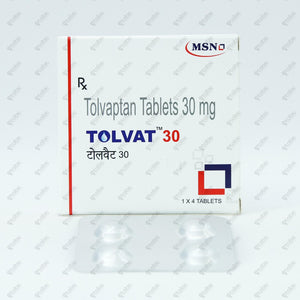 Tolvat 30mg Tablet 4's