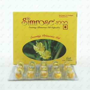 SIMROSE 1000mg Capsule (Evening Primrose Oil)