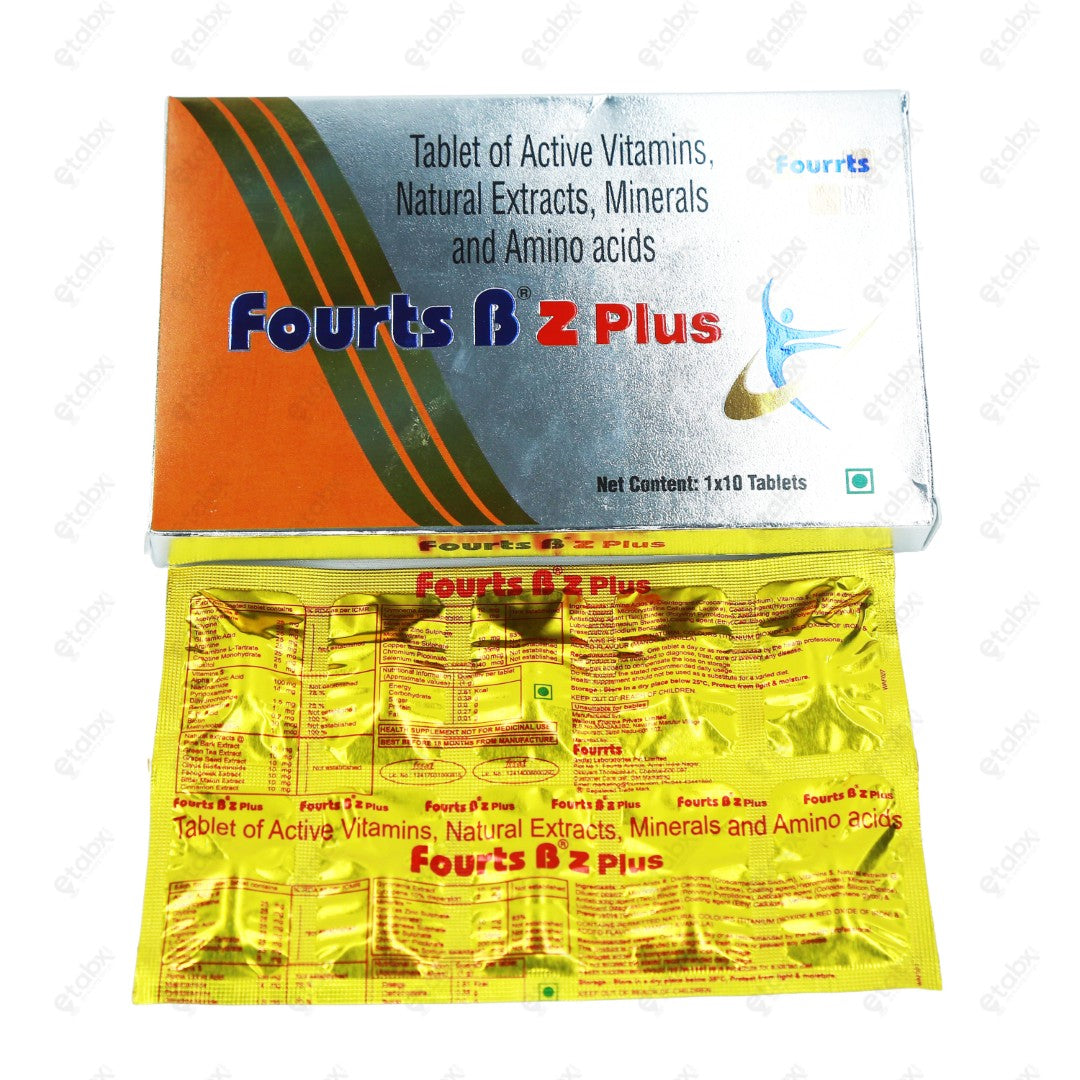 Fourts B Z Plus Tablet 10's