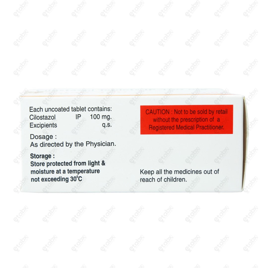 Cilotab 100mg Tablet 10's