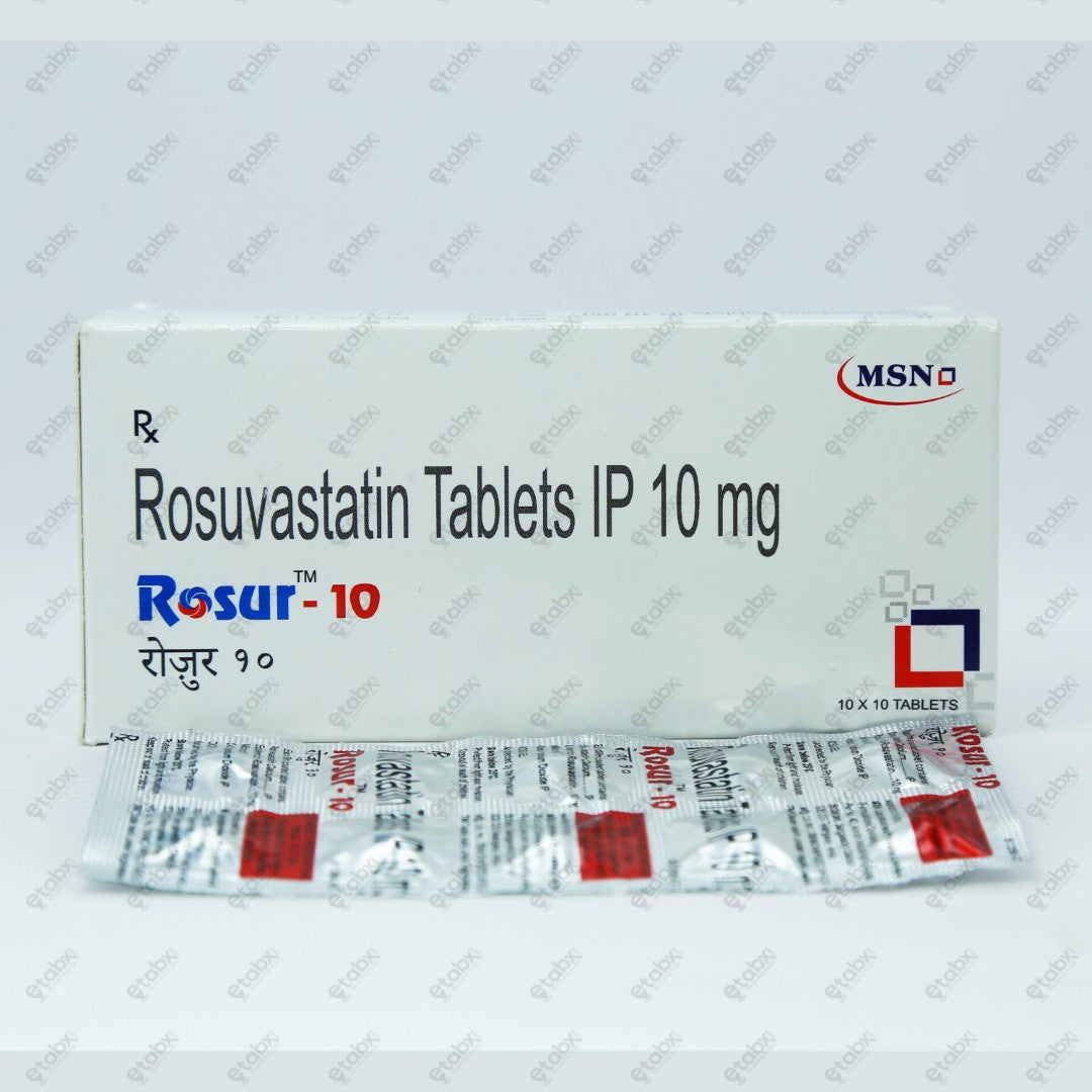 Rosur 10mg 10 Tablets