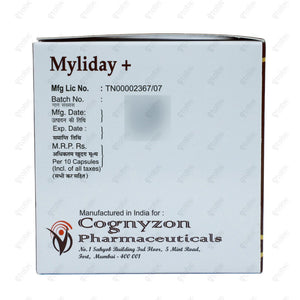 Myliday Plus Capsules 10'S