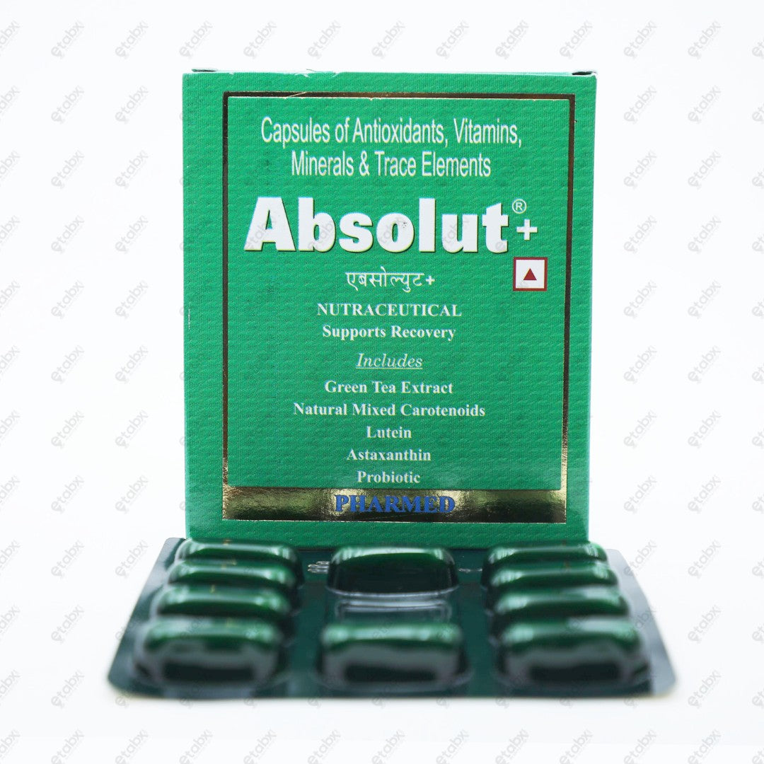 Absolut+ Capsule 10's
