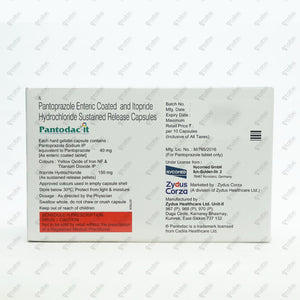 Pantodac IT Capsules 10's
