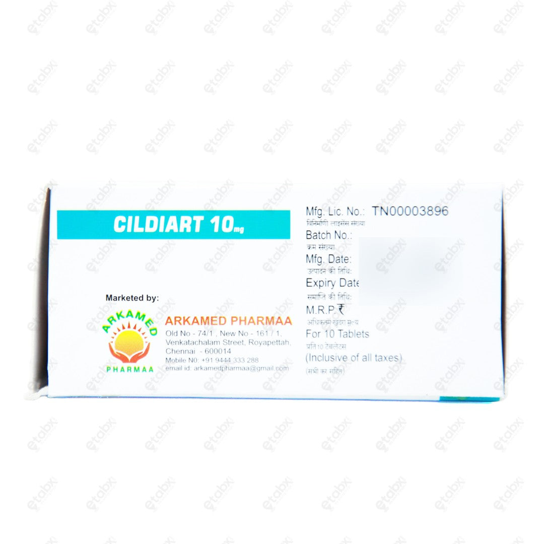 CILDIART 10mg Tablets