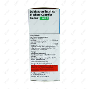 Pradaxa 150mg Capsule