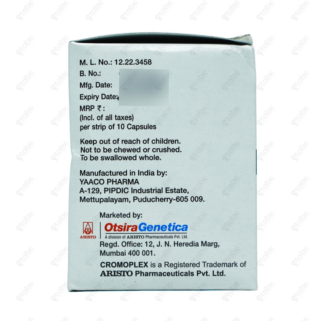 Cromoplex Forte Capsules 10's
