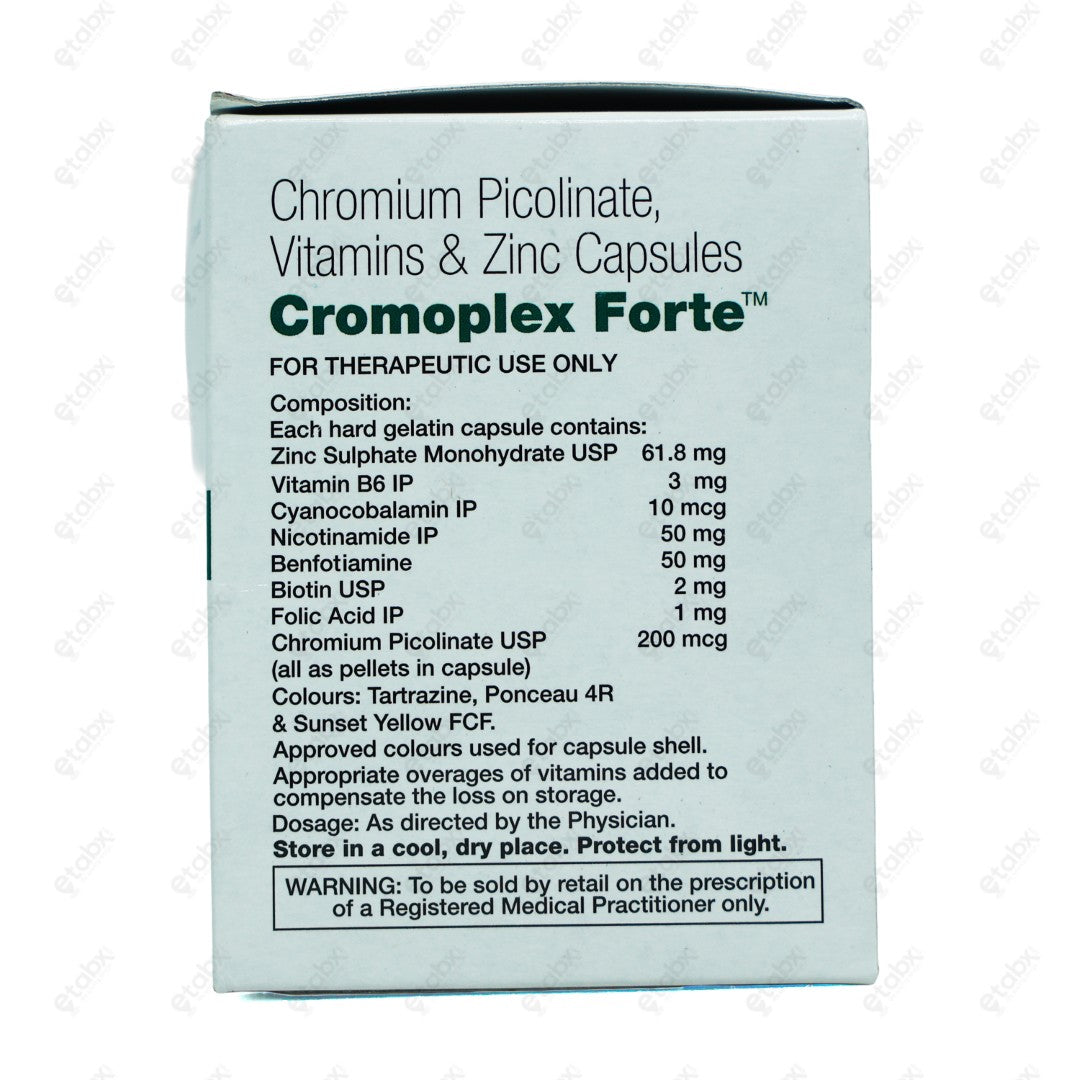 Cromoplex Forte Capsules 10's