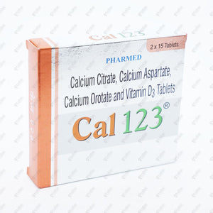 Cal 123 Tablet 15's
