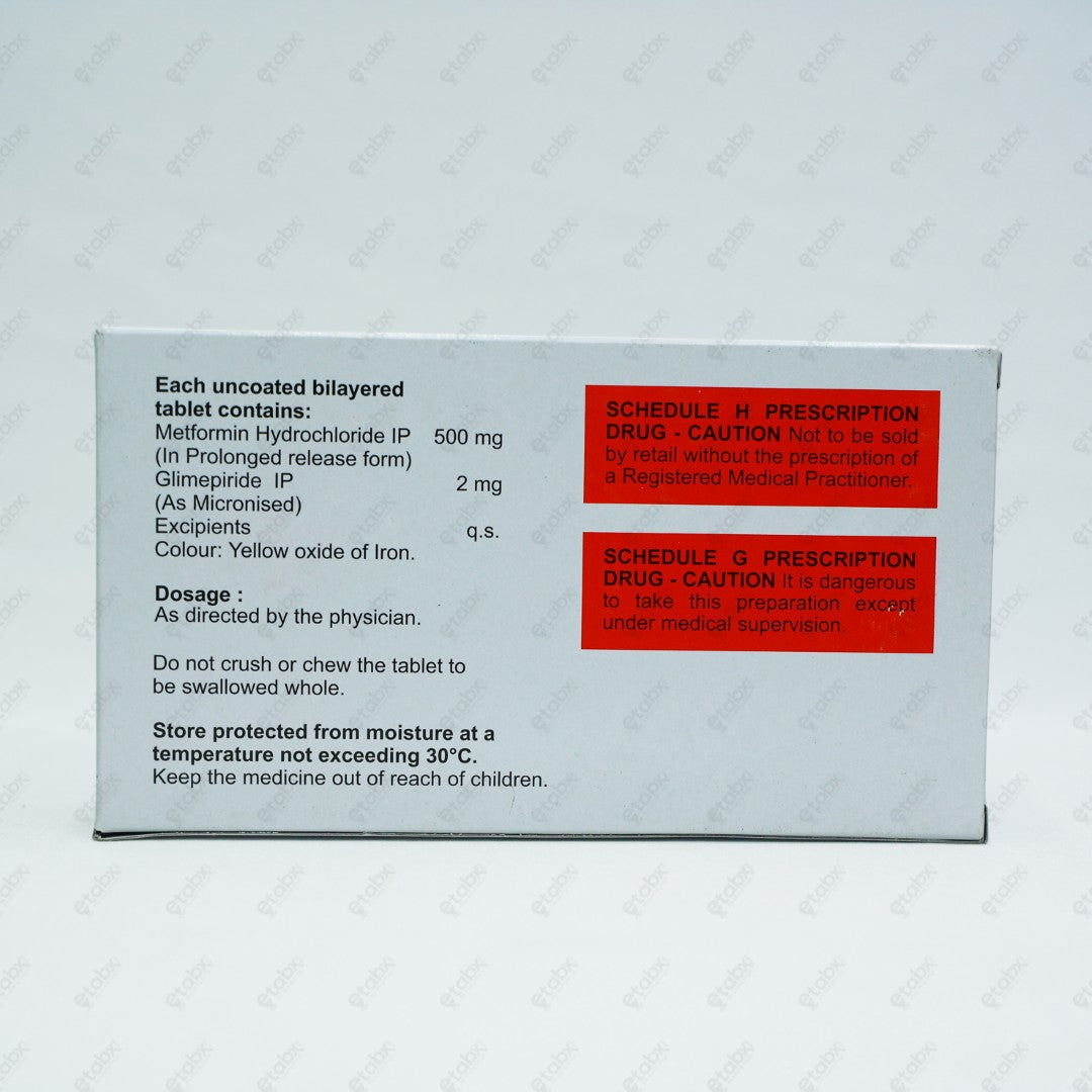 GLIMSER 2MG Tablets 15's