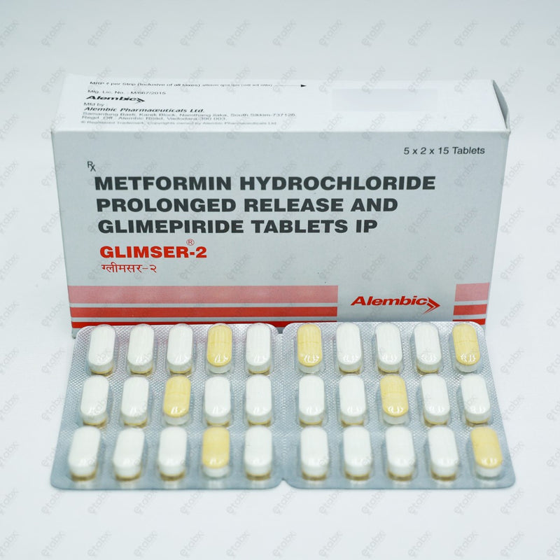 GLIMSER 2MG Tablets 15's