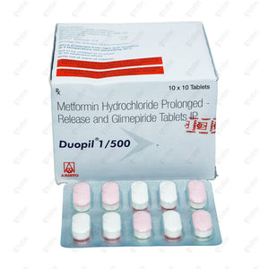 Duopil 1/500mg Tablet 10's