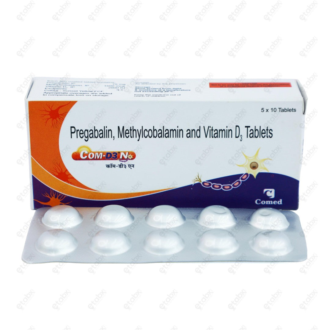 COM D3 N Tablet 10'S