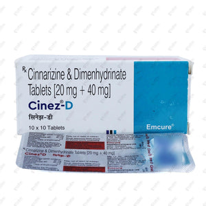 Cinez D Tablet 10's