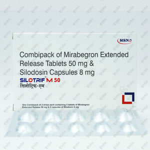 Silotrif M 50mg Tablet 10's