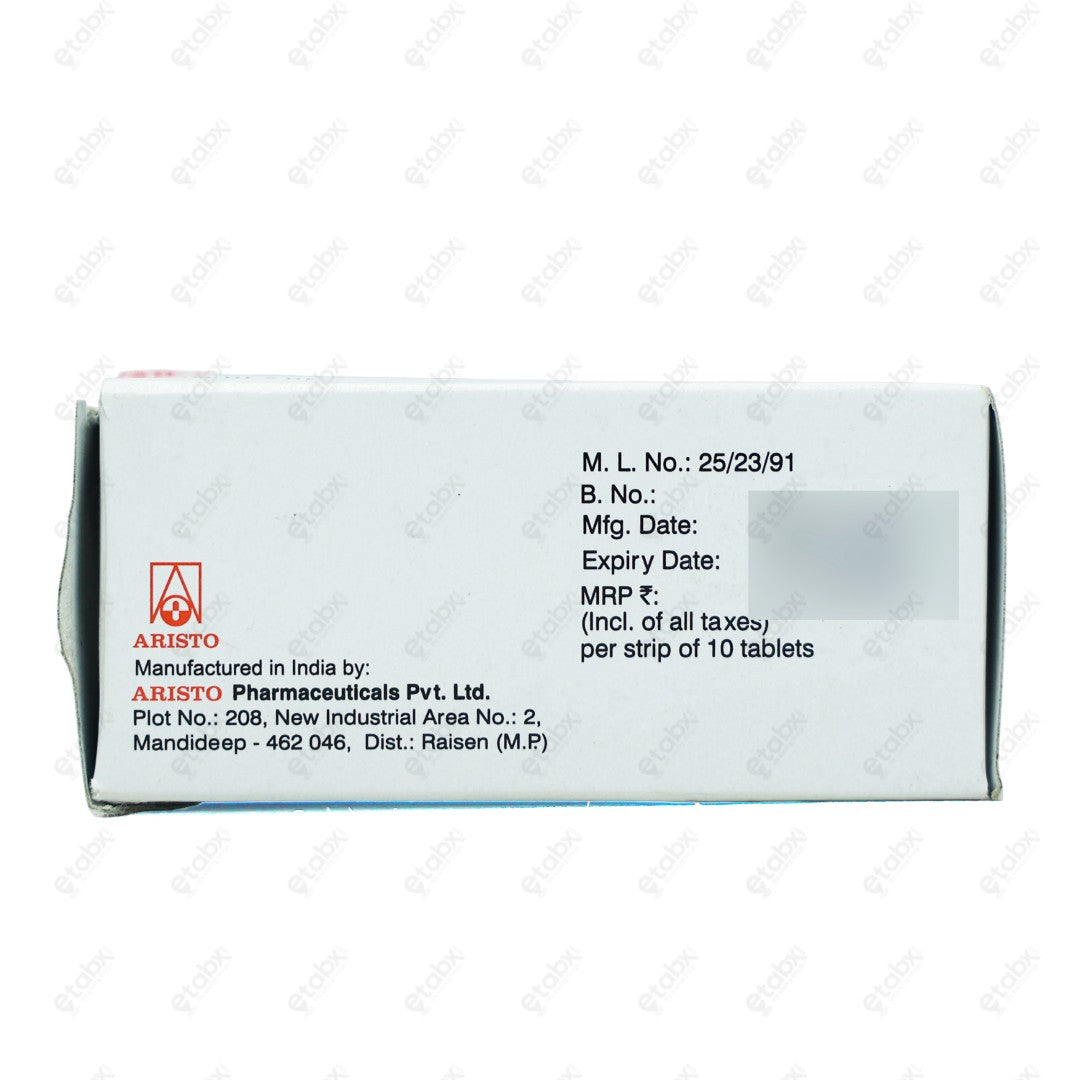 Alsartan 50mg Tablet 10's