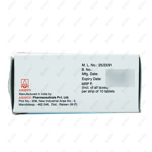 Alsartan 50mg Tablet 10's
