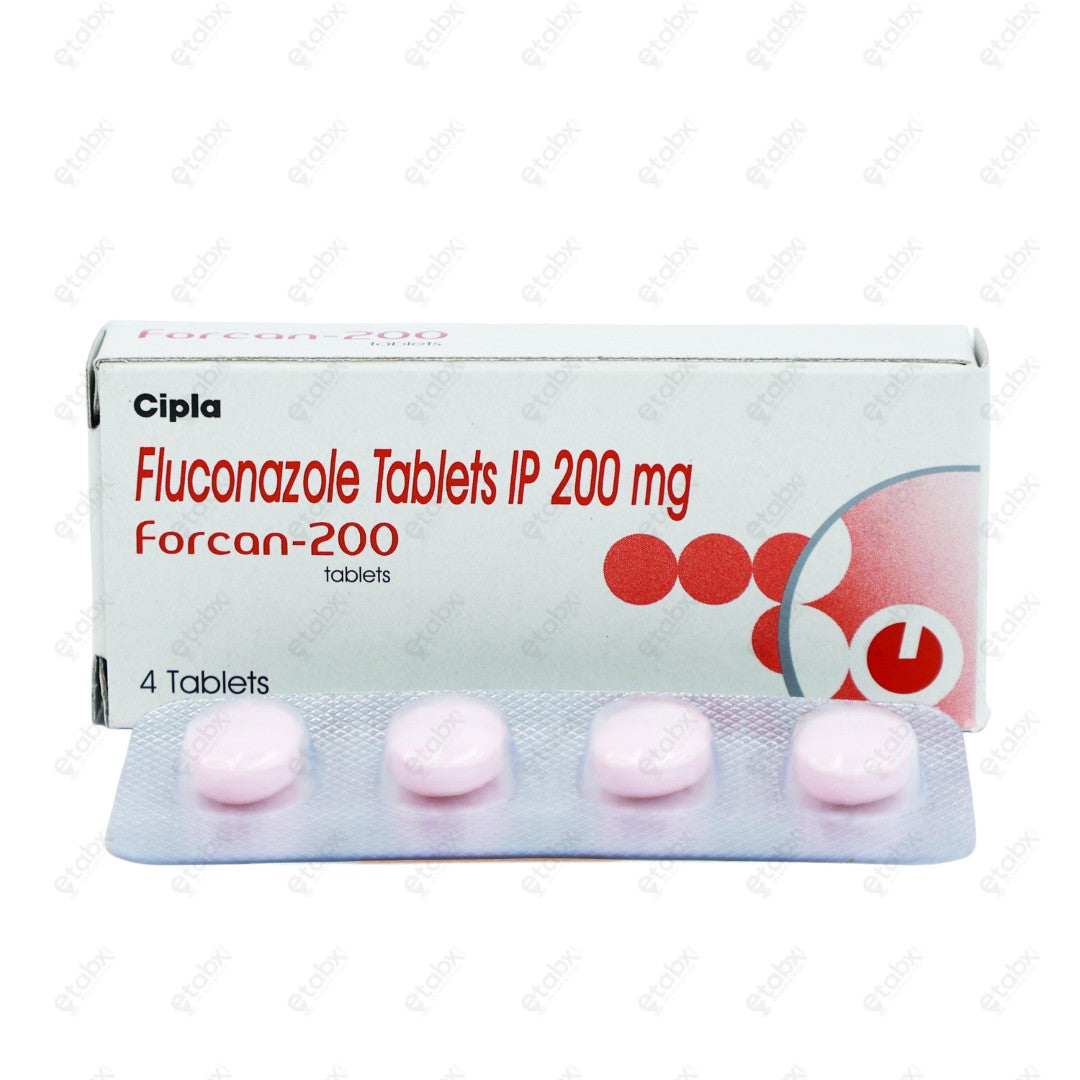 Forcan 200mg Tablet 4's