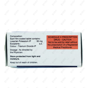 Alsartan 50mg Tablet 10's
