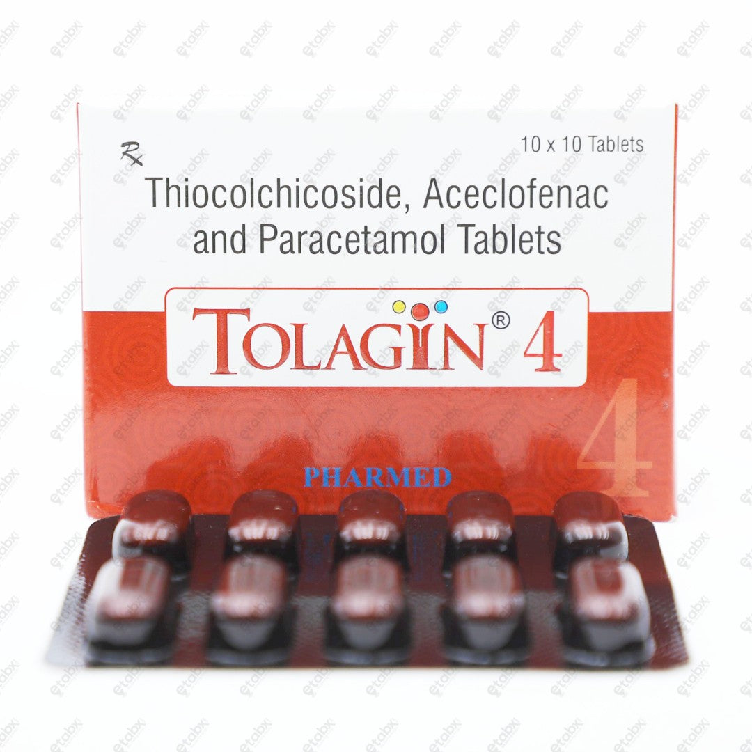 TOLAGIN 4 Tablets 10's