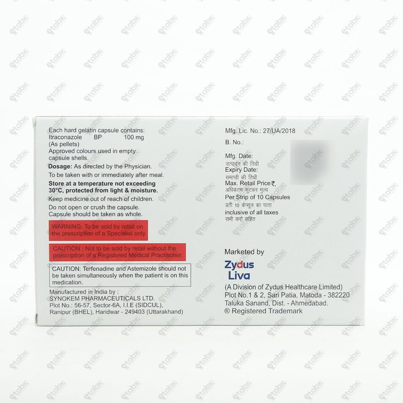 MYCOCLEAR 100mg Tablet 10's