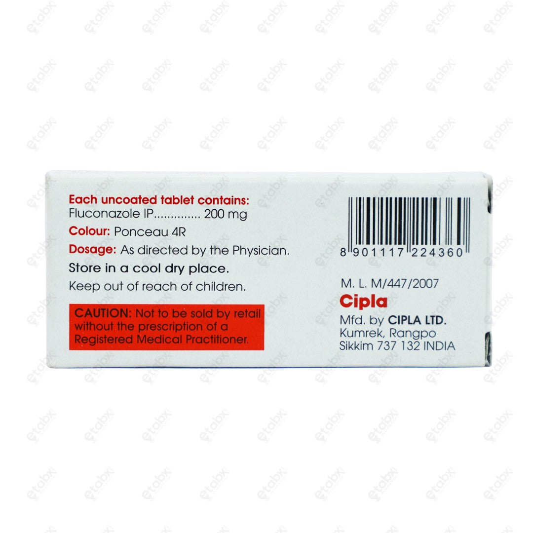 Forcan 200mg Tablet 4's
