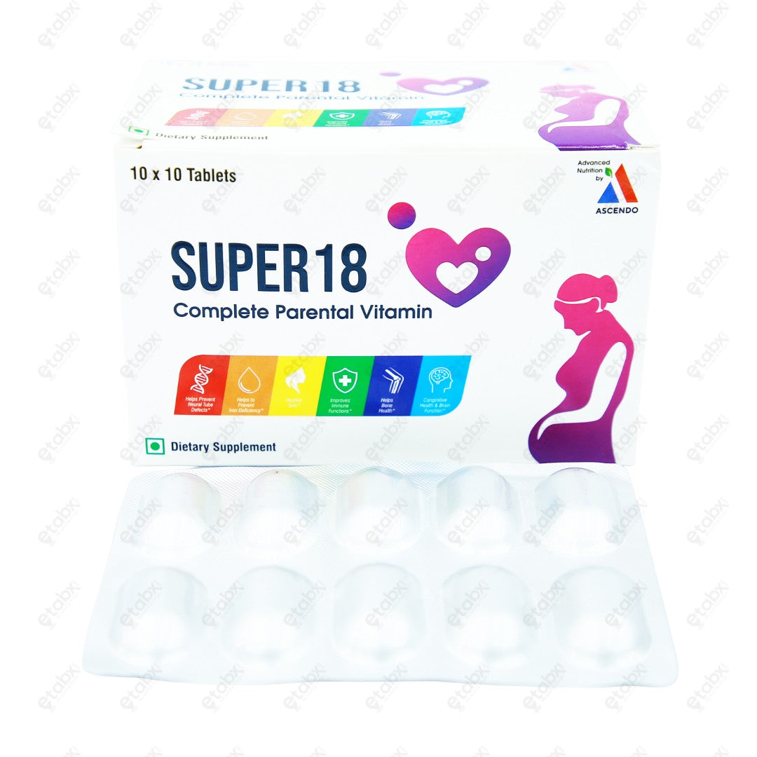 SUPER 18 Tablet 10's