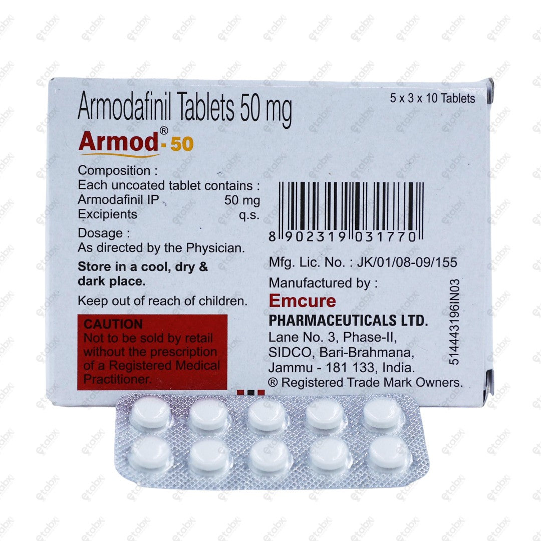Armod 50mg Tablet 10's