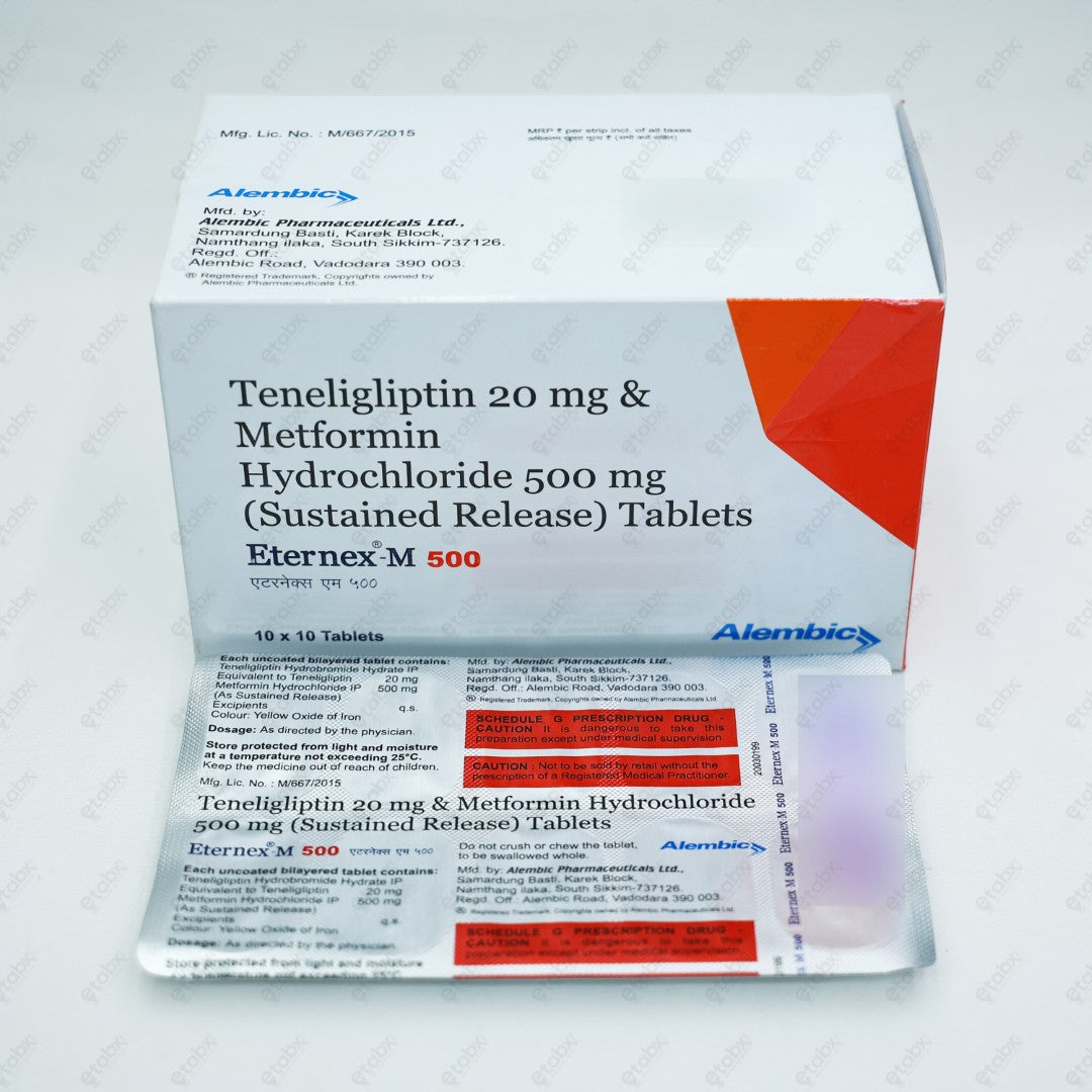 Eternex M 500mg Tablet 10's