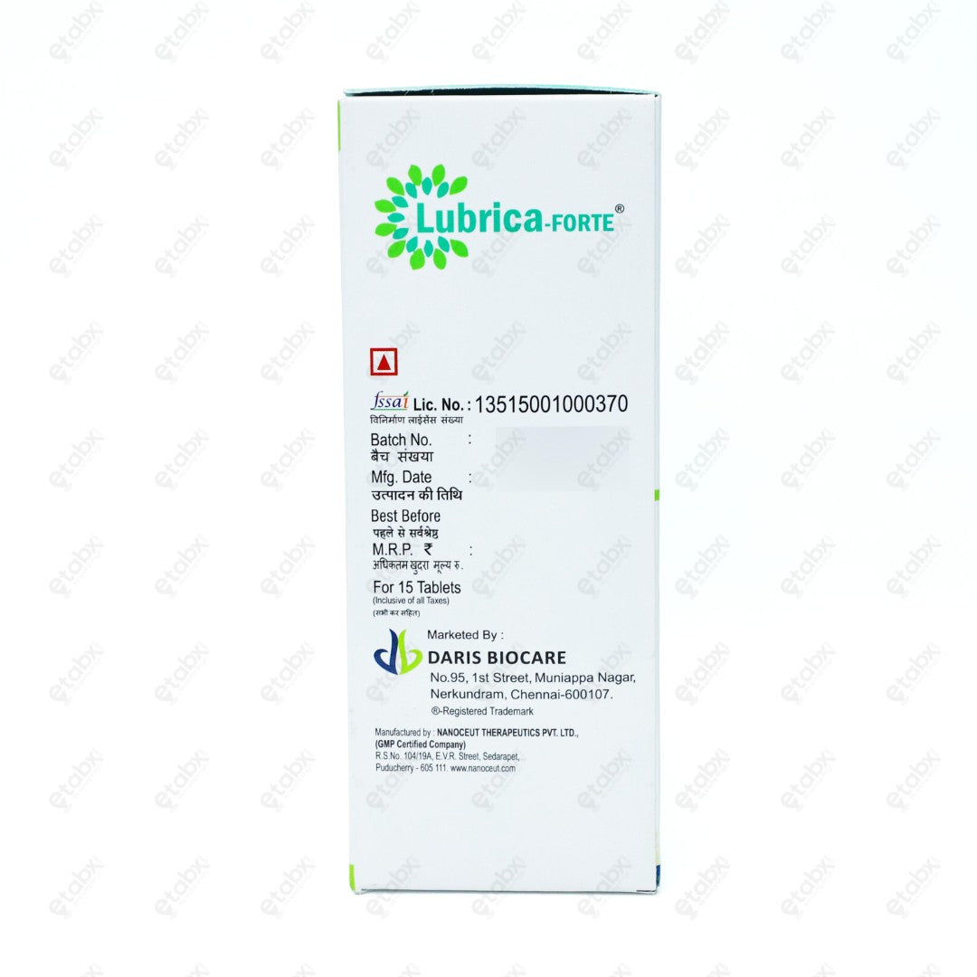 Lubrica Forte Tablets 15's