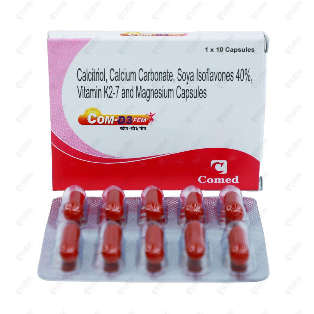 COM D3 FEM Capsules 10's