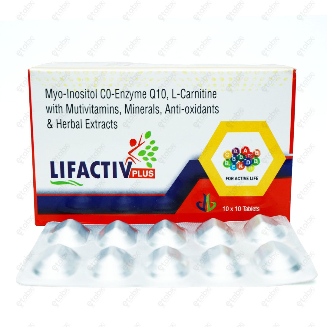 Lifactiv Plus Tablets 10's
