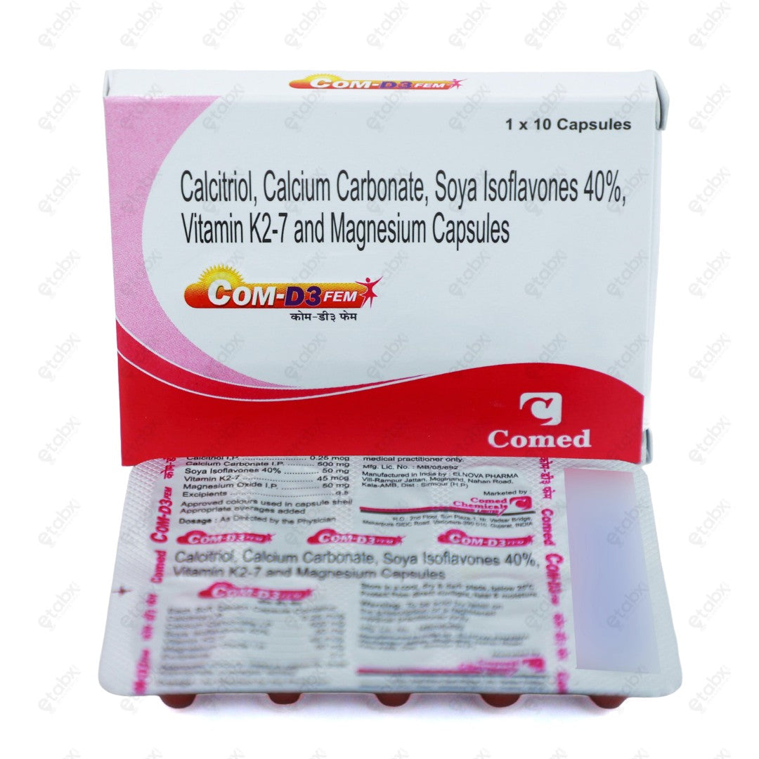 COM D3 FEM Capsules 10's
