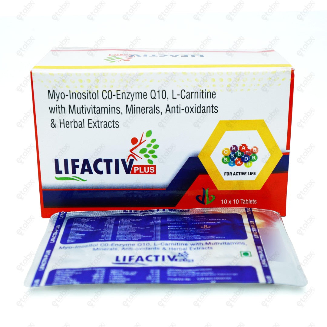 Lifactiv Plus Tablets 10's