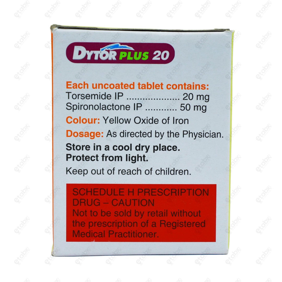 Dytor Plus 20mg Tablet 15's
