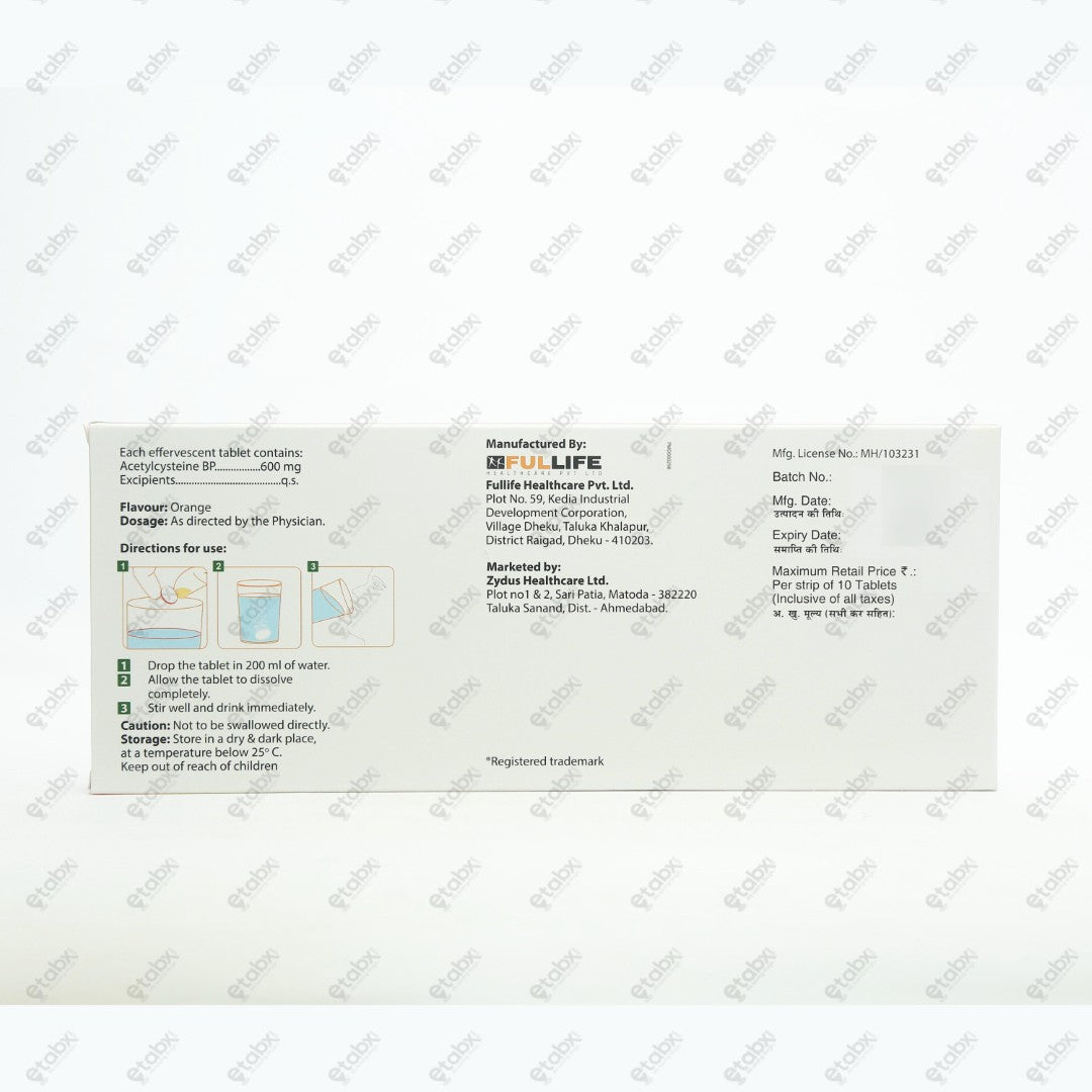 MUCOTAB ET Tablet 10's