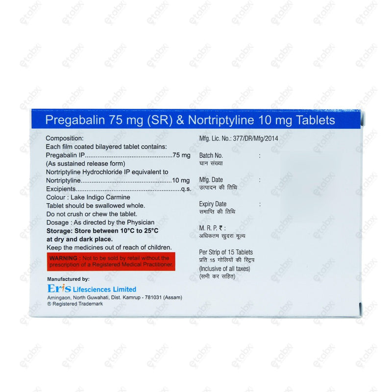 Sonaxa NT 10mg Tablet 15's