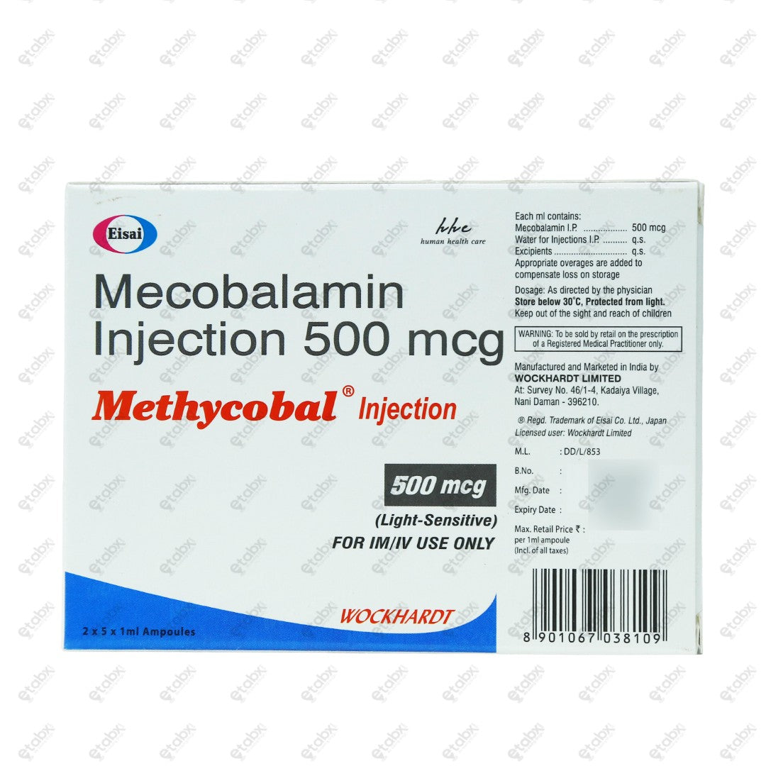 Methycobal Injection 1ml