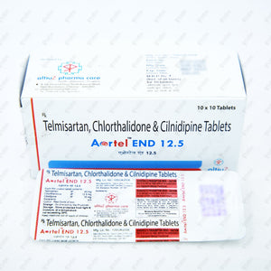 Aortel End 12.5mg Tablet 10's