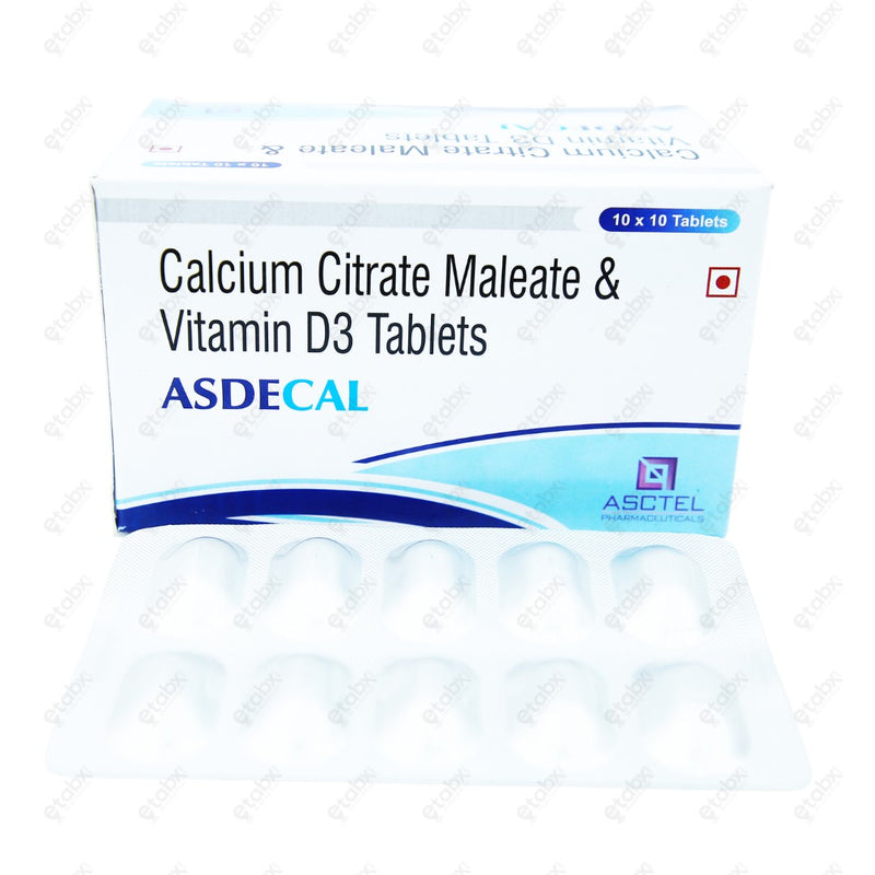Asdecal Tablet 10's