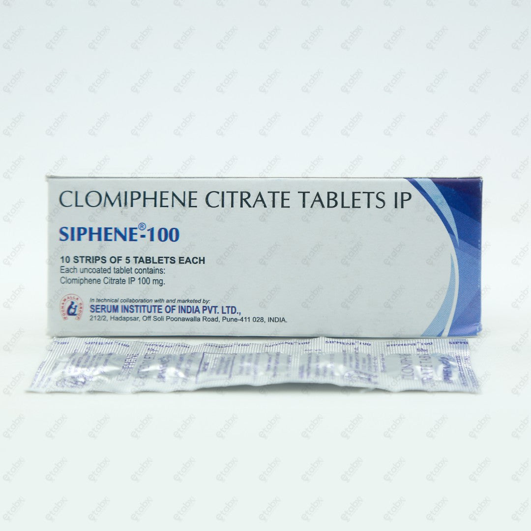 Siphene 100mg Tablet 5's